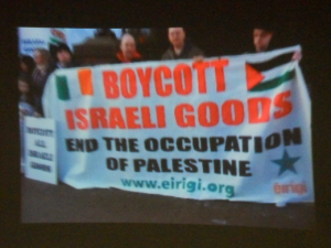 BDS protest