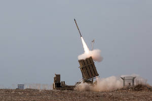 An Iron Dome missile defense battery - an example of US-Israel cooperation. (IDF) 