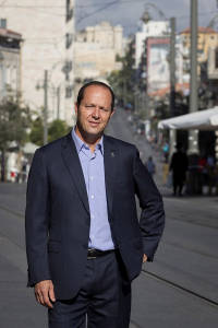 Jerusalem Mayor Barkat (Photo: Miriam Alster/Flash90)