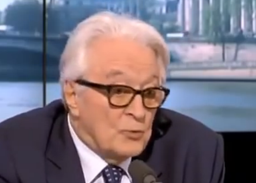 French Socialist politician and former Foreign Minister, Roland Dumas. (Youtube screenshot)
