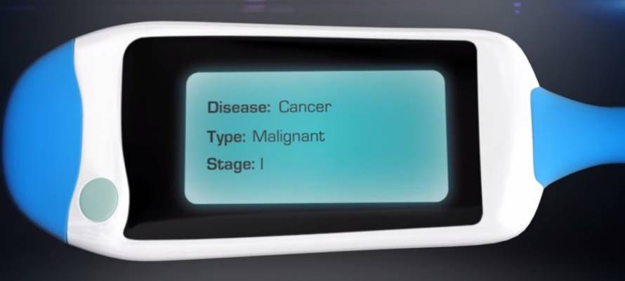 The NaNose cancer breathalyzer technology. (Technion)