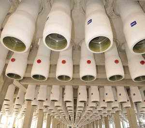 Inside IDE's Sorek desalinization plant.   Photo: ide-tech.com