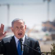 Israeli Prime Minister Benjamin Netanyahu. (Yonatan Sindel/Flash90)