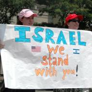 Pro Israel demonstration