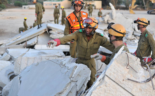 An IDF S&R team in action. (IDF)