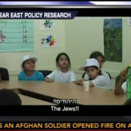 UNRWA Exposed Teaching Children to Hate Jews