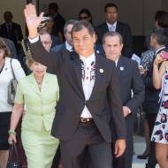 Ecuadorian President Rafael Correa. (lvalin/Shutterstock)
