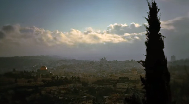 Skies over Jerusalem