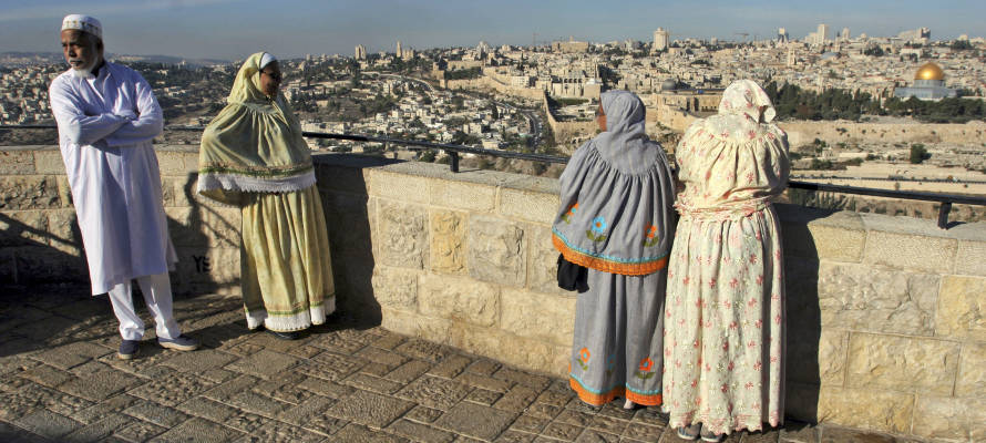 Muslim tourists Israel