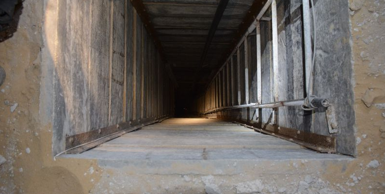 terror tunnel in gaza