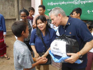 Israeli aid Myanmar