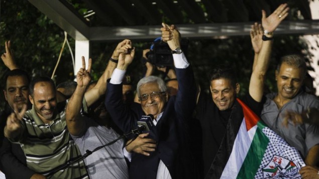 Abbas welcomes terrorists