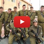 happy israeli soldiers