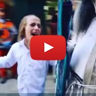 Jewish Child is Terrified as Muslim Mob Verbally Assaults his Jewish Family