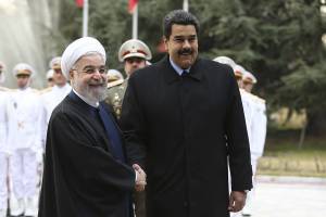 Presidents meet in Tehran