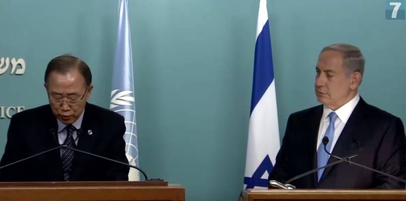 Prime Minister Netanuahu Unleashes the Truth on UN Chief Ban Ki-Moon about Palestinian Lies and Incitement