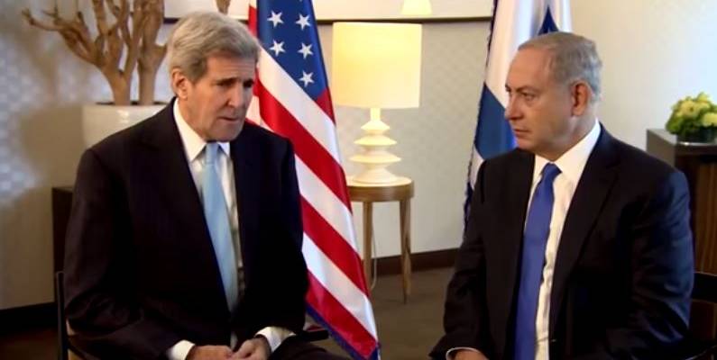 US Secretary of State John Kerry Meets with Prime Minister Netanyahu to Discuss Ending Palestinian Incitement and Terror