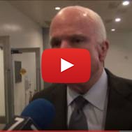 US Senator John McCain Uges Support for Israel by US government and President Obama