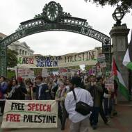 Anti Israel campus demo