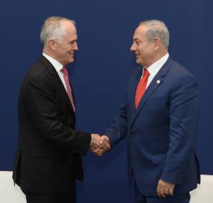 PM Netanyahu and Australian PM Turnbull