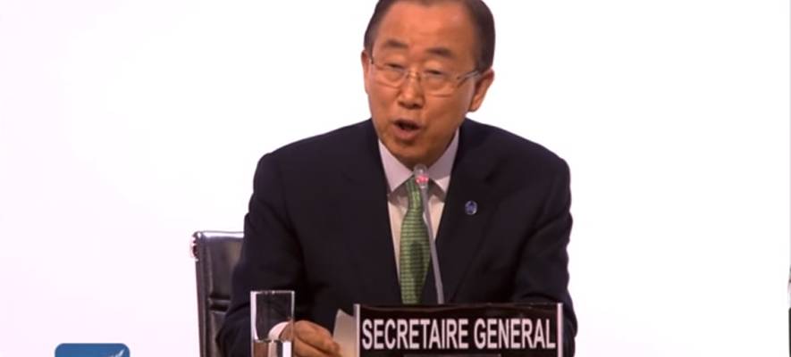 UN Secretary General Ban Ki-Moon Acknowledges Terror Everywhere But in Israel