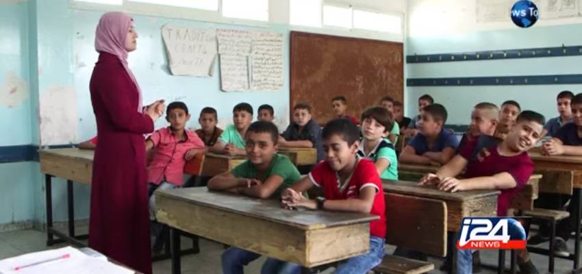 UNRWA Posions the minds of Palestinian Youths teaching hatred of Jews and Israel