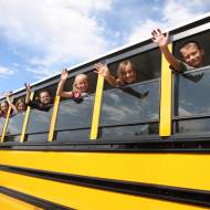 buses into classrooms