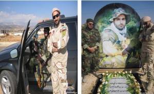 Iranian soldiers photoed in Lebanon. (MEMRI)