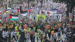 Anti-Israel protest London