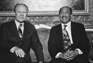 Gerald Ford and Anwar Sadat