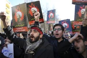 Tehran protest