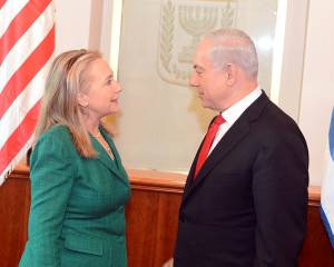 Clinton and Netanyahu