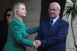 Clinton and Erekat