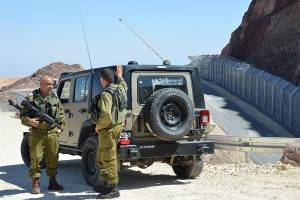 IDF soldiers egypt border