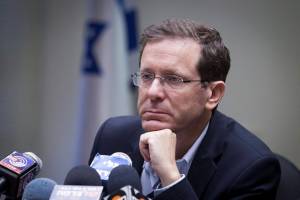 Opposition Leader Isaac Herzog