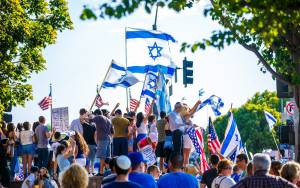 Pro-Israel rally in Los Angeles